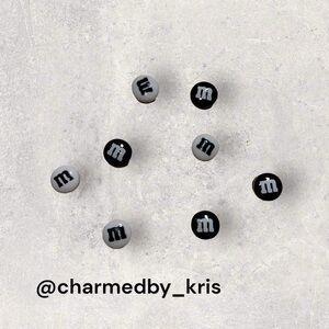 52. Croc charms - M&M themed
